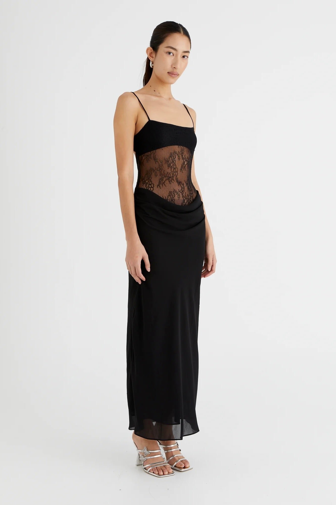 BENNI GABRIEL DRESS - BLACK photo 2
