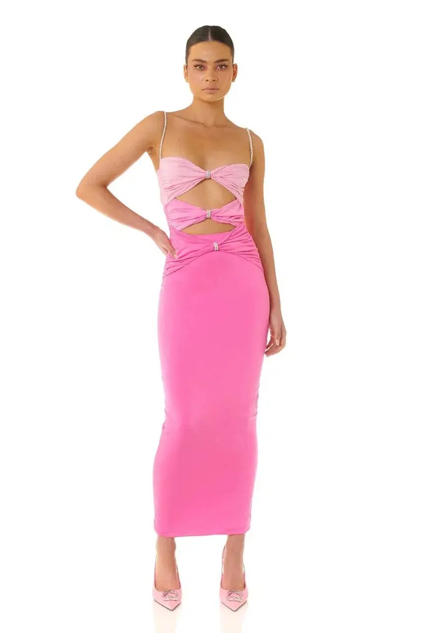 Eliya The Label / Zora Dress / Pink / Size XS / Au 6-8 photo 5