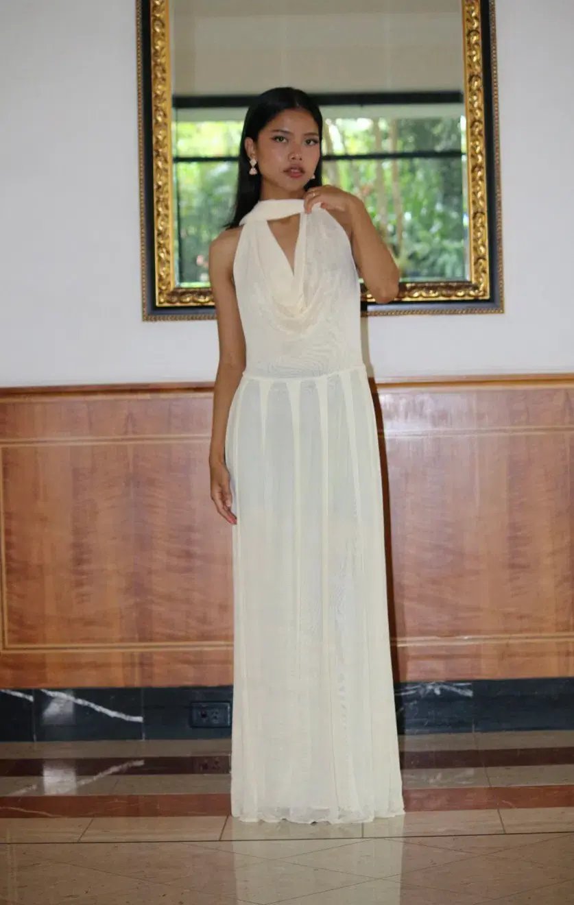 Raphaella Santana, The Hera Dress - Beige size S photo 5