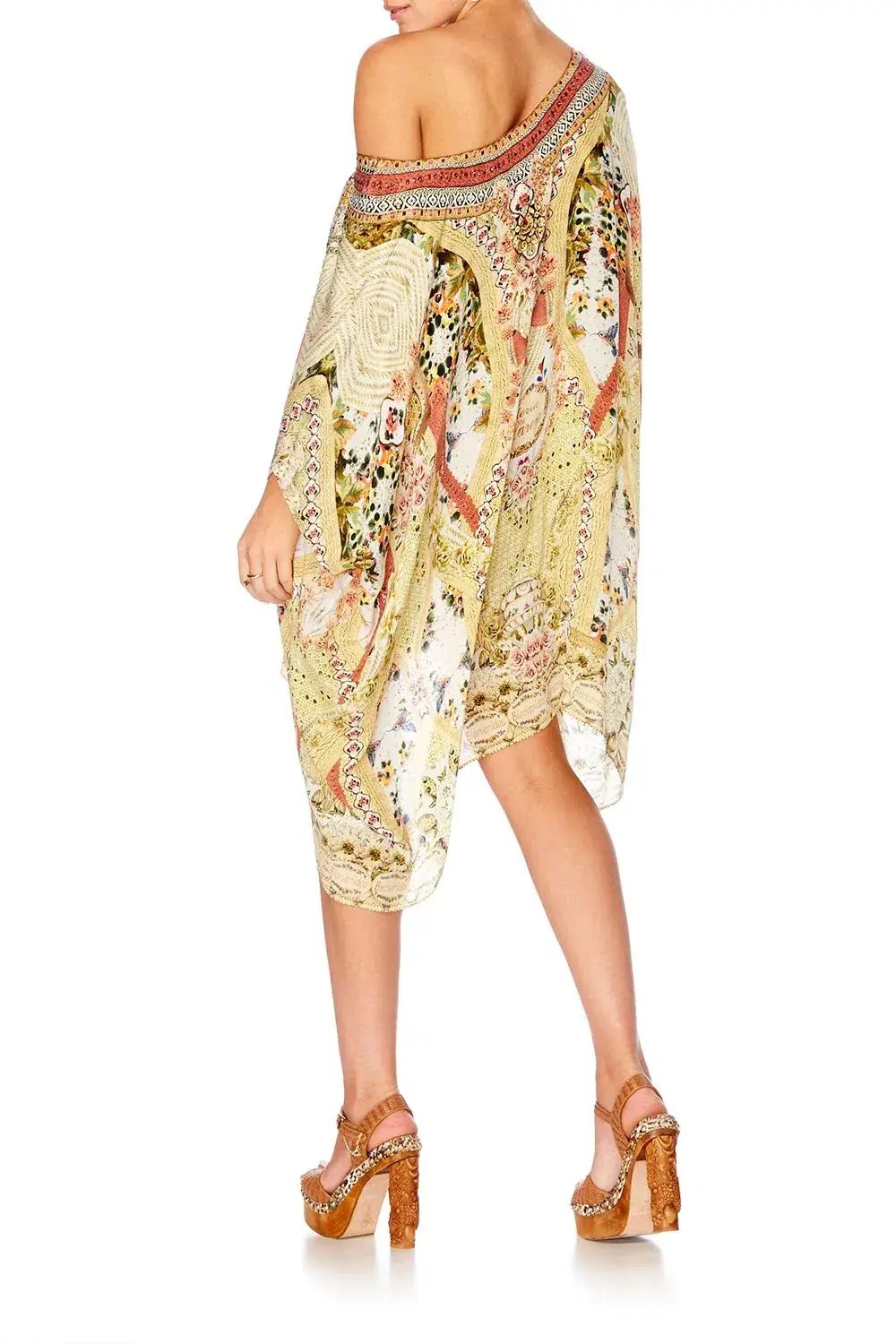 Camilla My Summer Love Short Round Neck Kaftan Print One Size photo 3