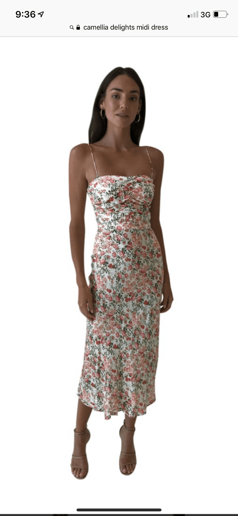 Bec & Bridge  “Camellia Delight midi” Sz 8 photo 2