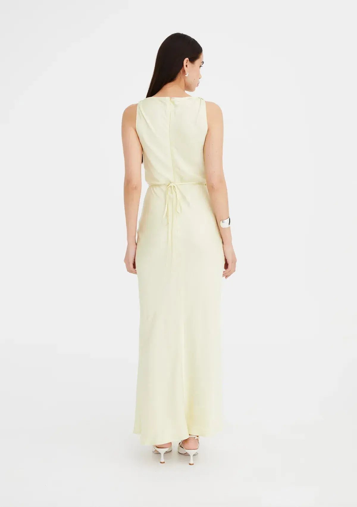 Jillian Boustred Vikki Dress in Lemon Size 1 / AU 8 photo 2