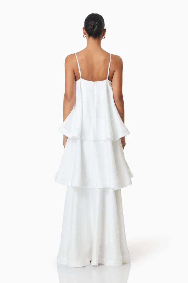 Elliatt Tilly Tiered Maxi White photo 3
