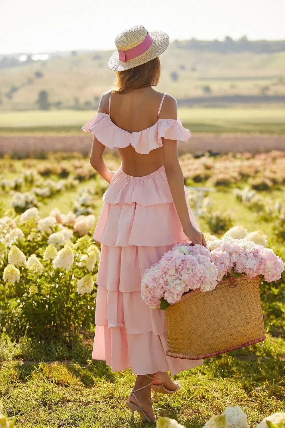 Alamour the label Lupita Dress Pink Size 8 photo 2