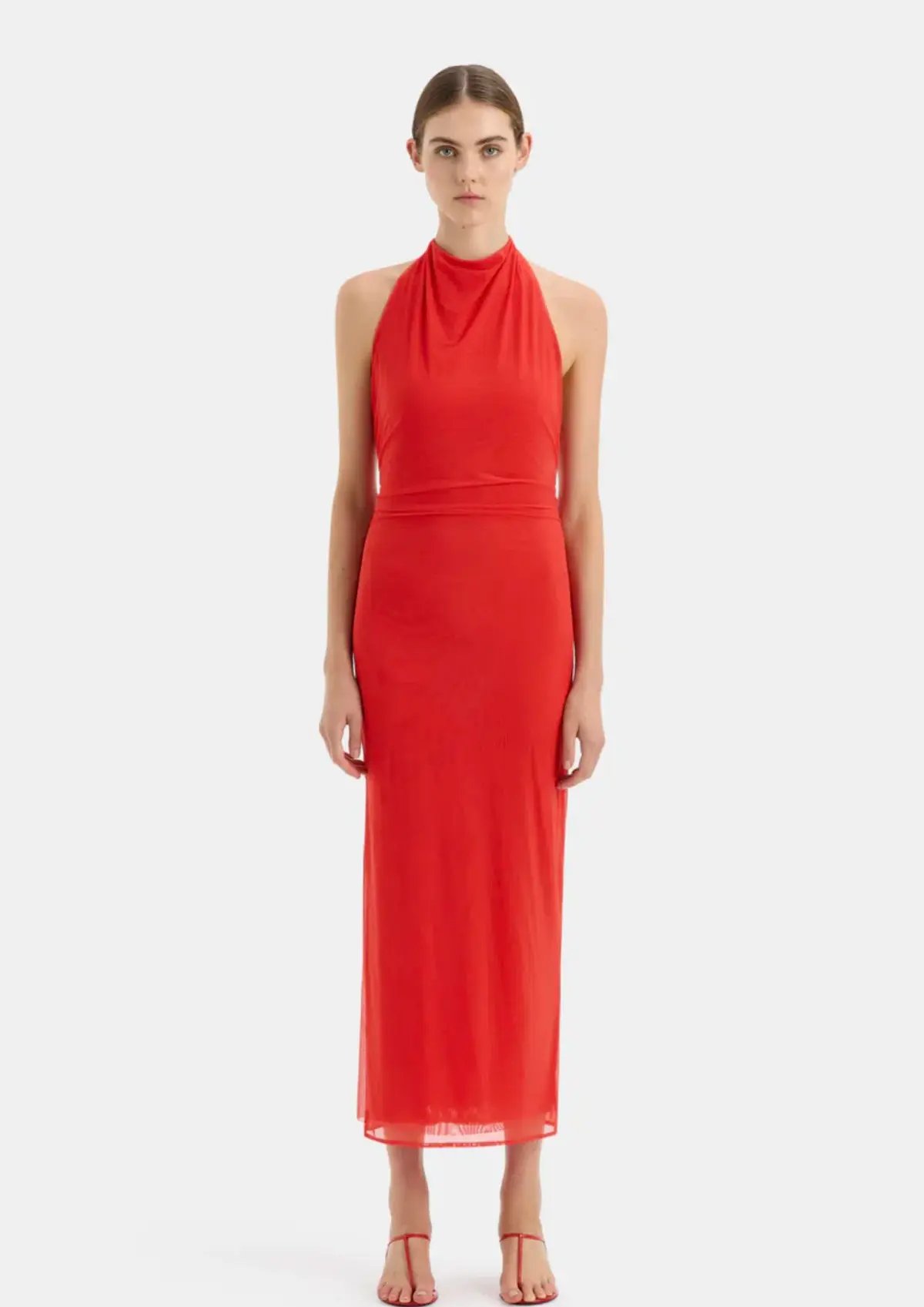 Evianna Gown in crimson photo 22