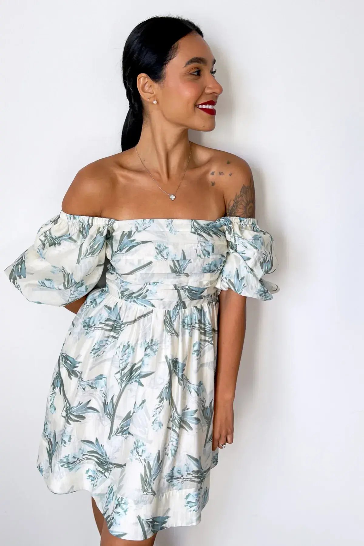 Lakeyo Navo Mini Dress Print Size S / AU 8 photo 4