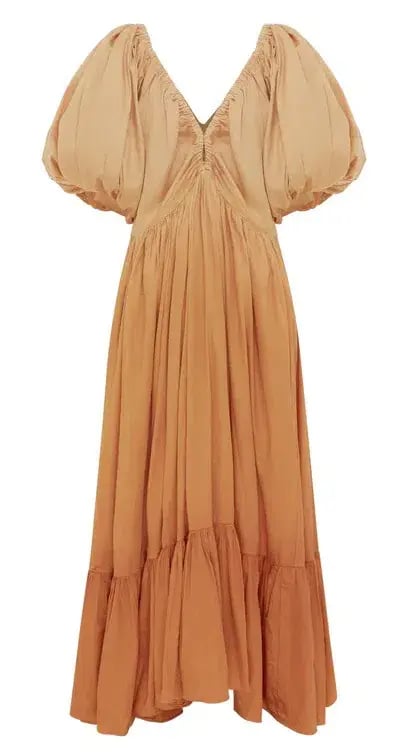 Rooh Collective Birthday Gown Orange Ombrè Size S / AU 8 photo 3