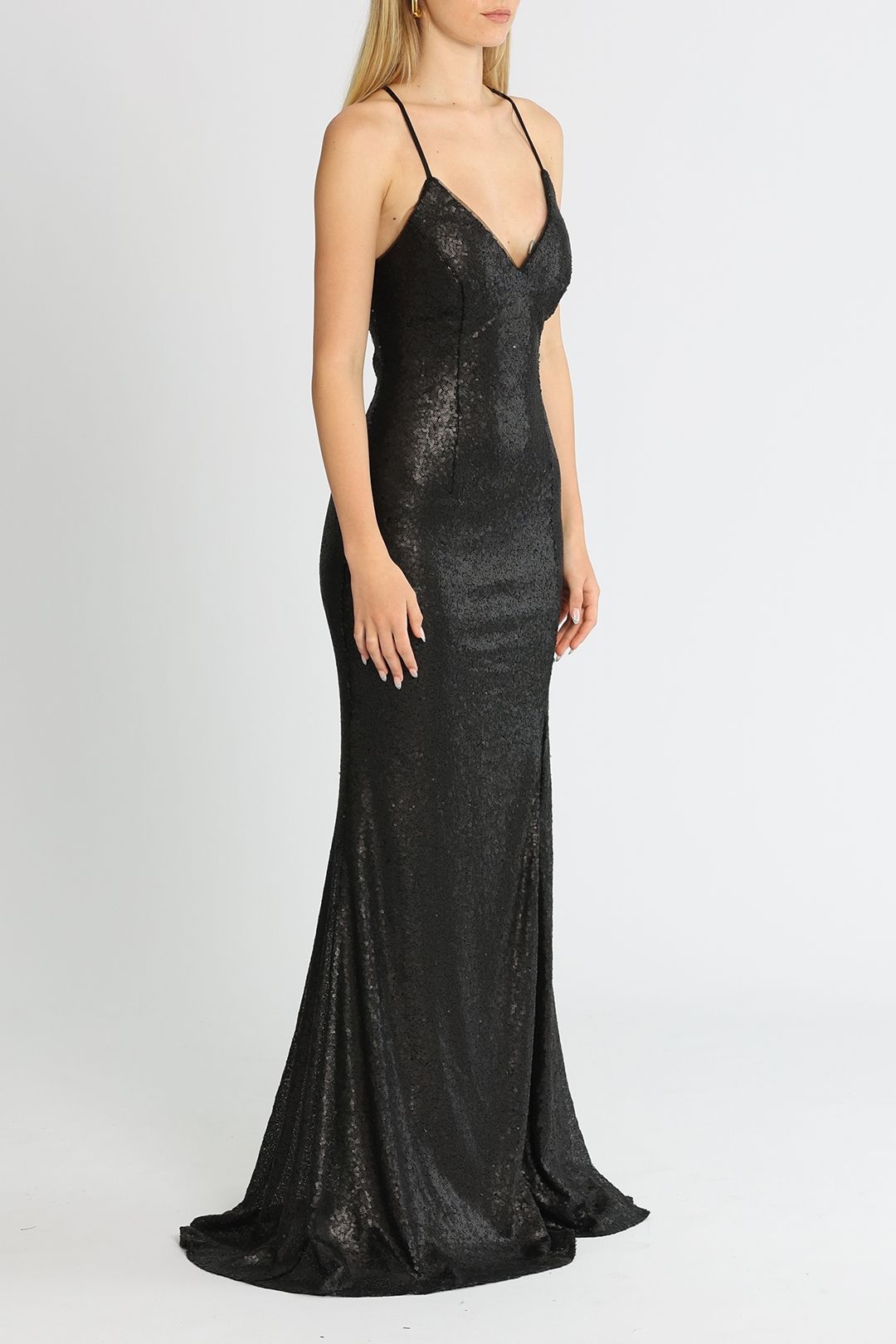 India Gown - Black photo 2