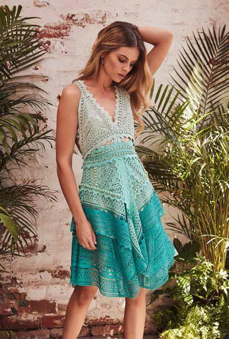 Thurley Bahamas Dress Green Size 6 photo 6