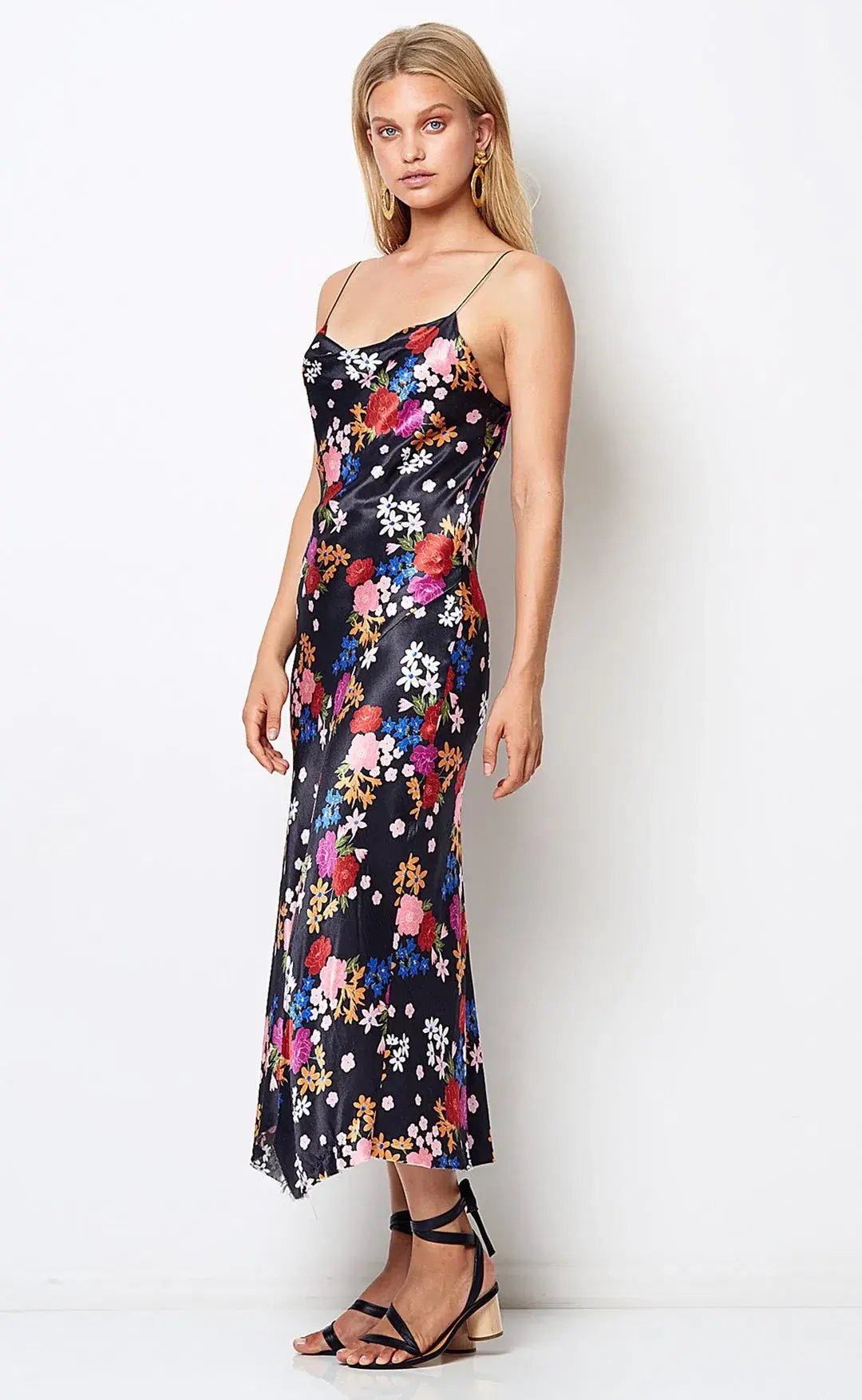 Bec & Bridge Cha Cha Midi Dress Print Size 8 photo 2