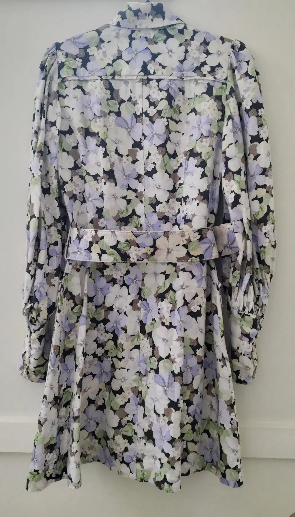 Zimmermann Ninety Six Shirt Dress Pansy prints Size 0 AU8 US 4 IT 40 FR 36 photo 7