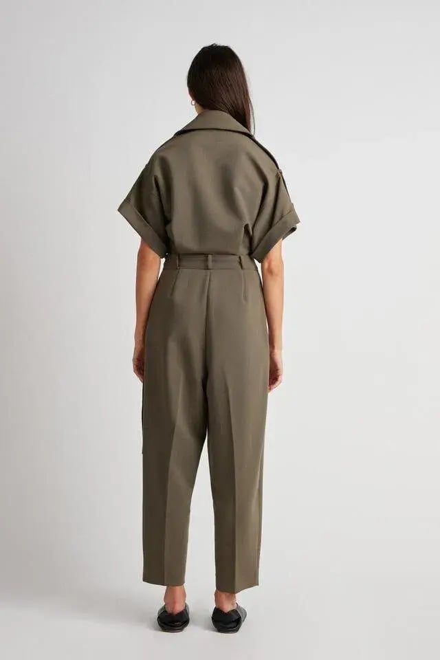 Camilla and Marc Amaia Jumpsuit Green Size 6 photo 4