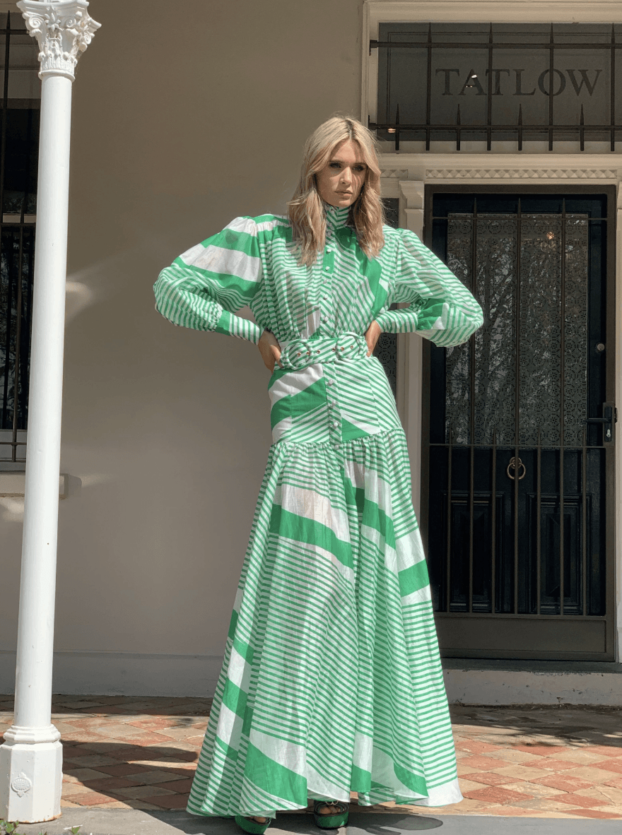 Mackenzie Mode Mackenzie Maxi Dress Print Size 6 photo 6