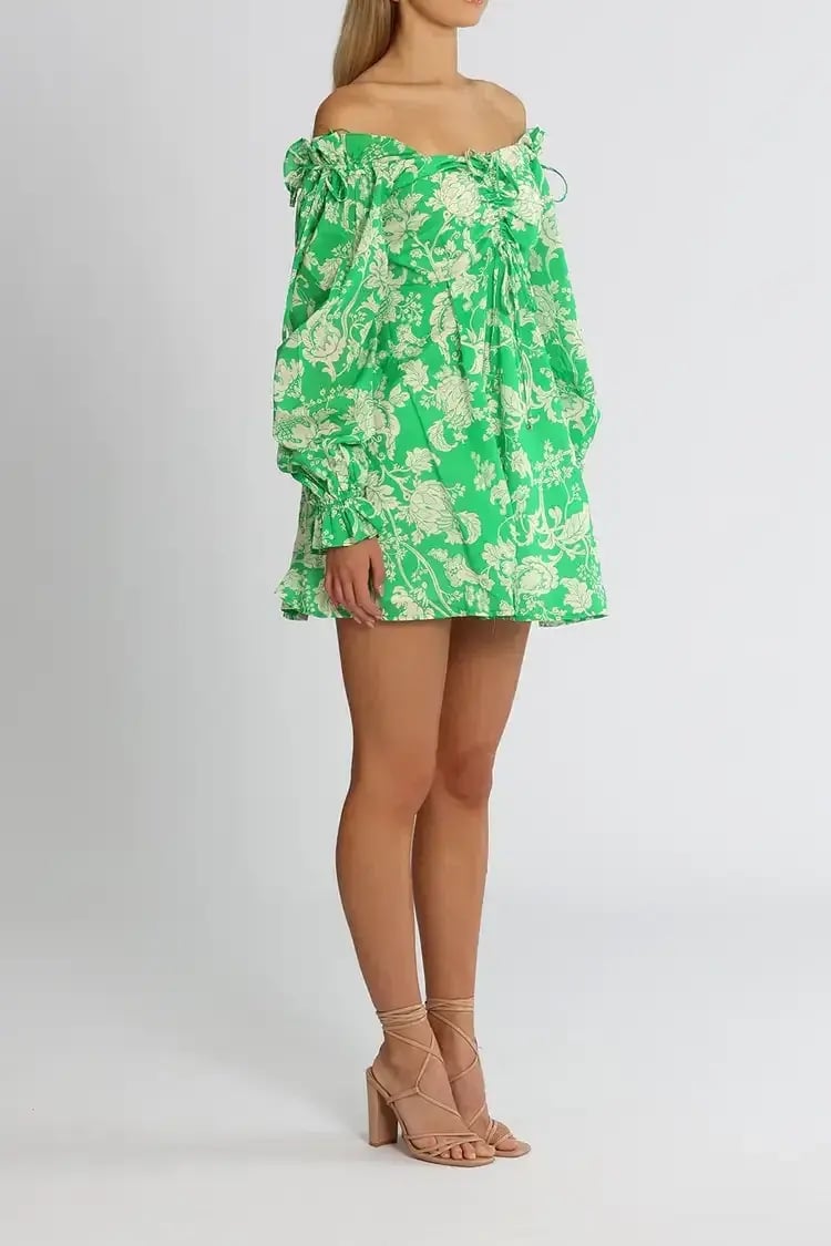 Alice McCall Mary Anne Mini Dress in Green Size 8 photo 3