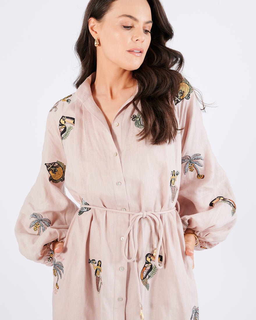 Alemais Vacay Shirtdress photo 4