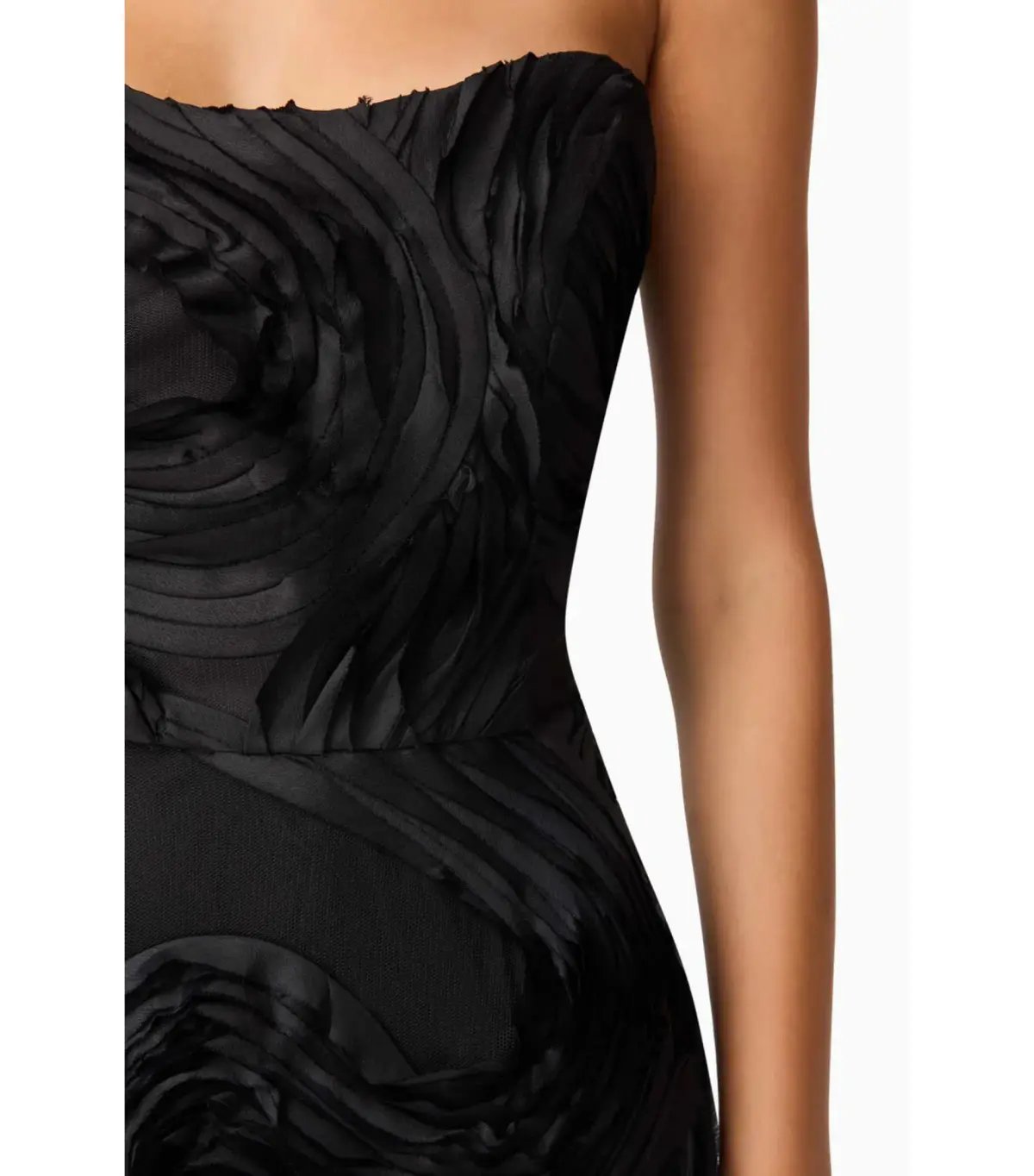 Elliatt Asher Sweetheat Midi Dress Black Size AU 12 photo 3