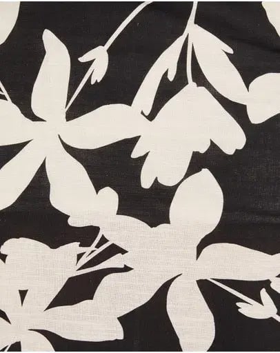 Lover Margot Linen Midi Dress Floral Size 10 photo 7