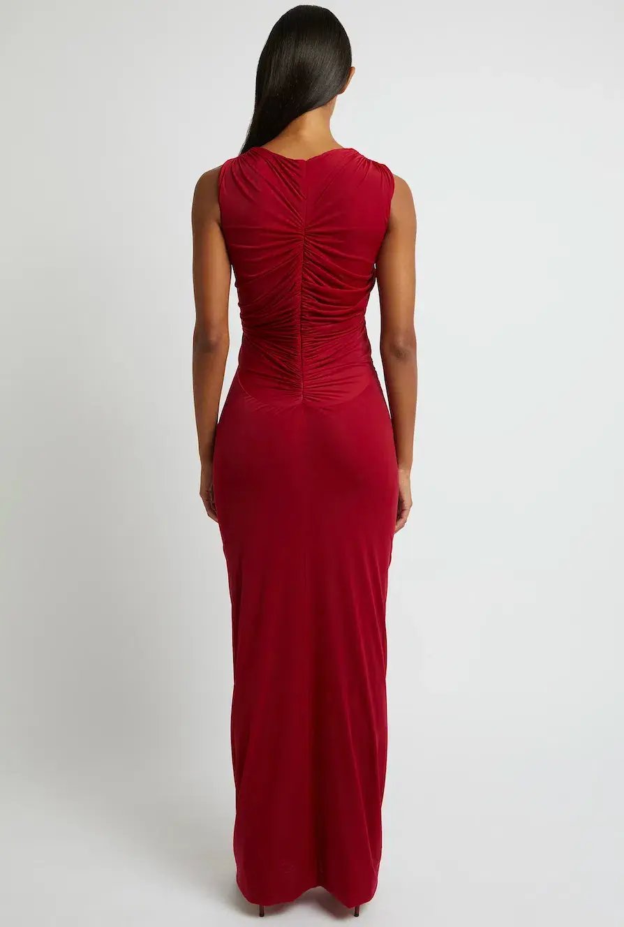Christopher Esber Venus Tank Dress Cherry Size 8 photo 4