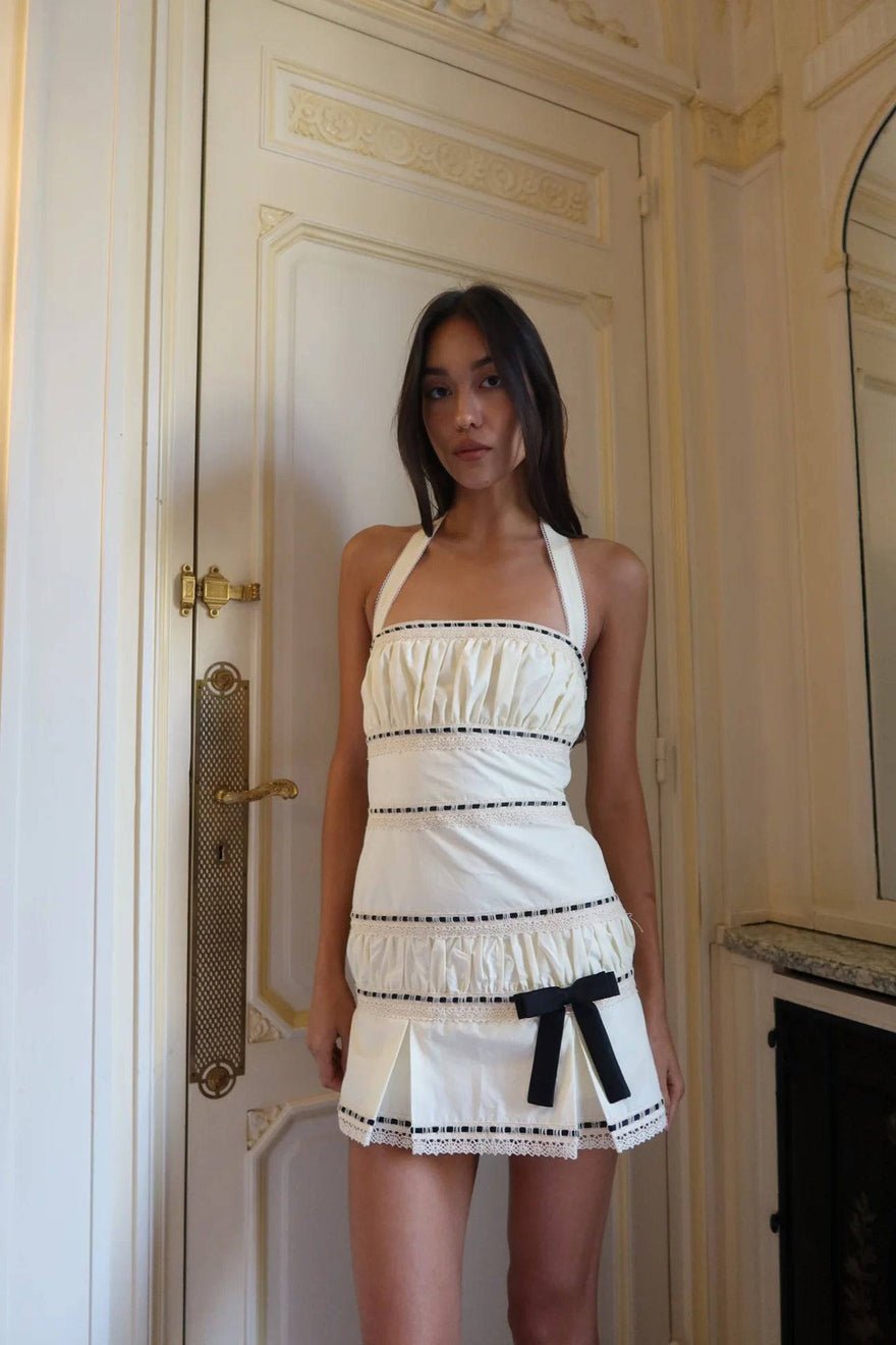 Fait Par Foutch Francine Dress in Ivory photo 2