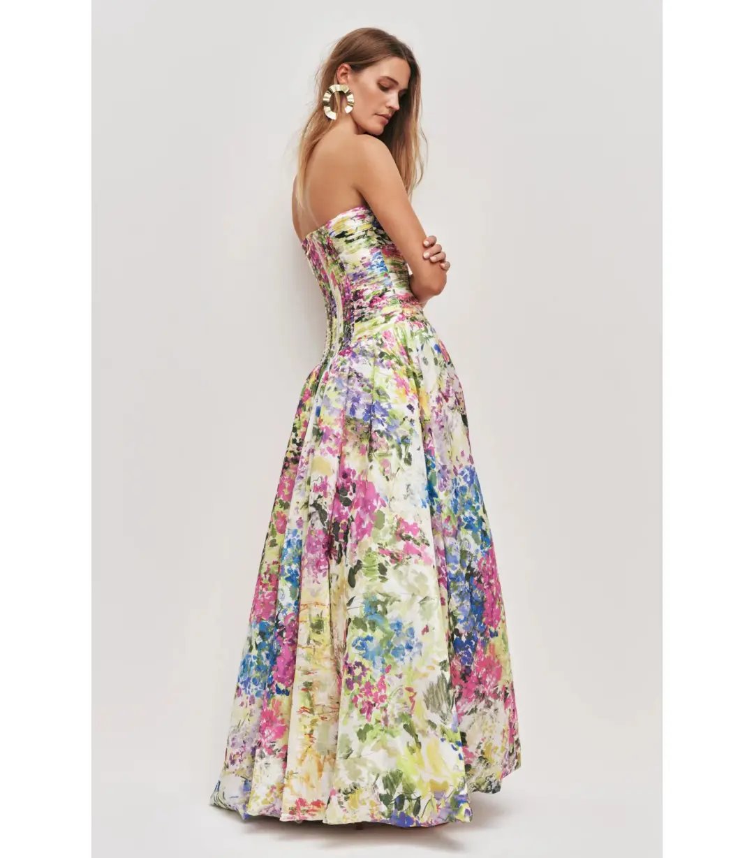 Aje Dahlia Maxi Gown in Lavandula Size 16 photo 3