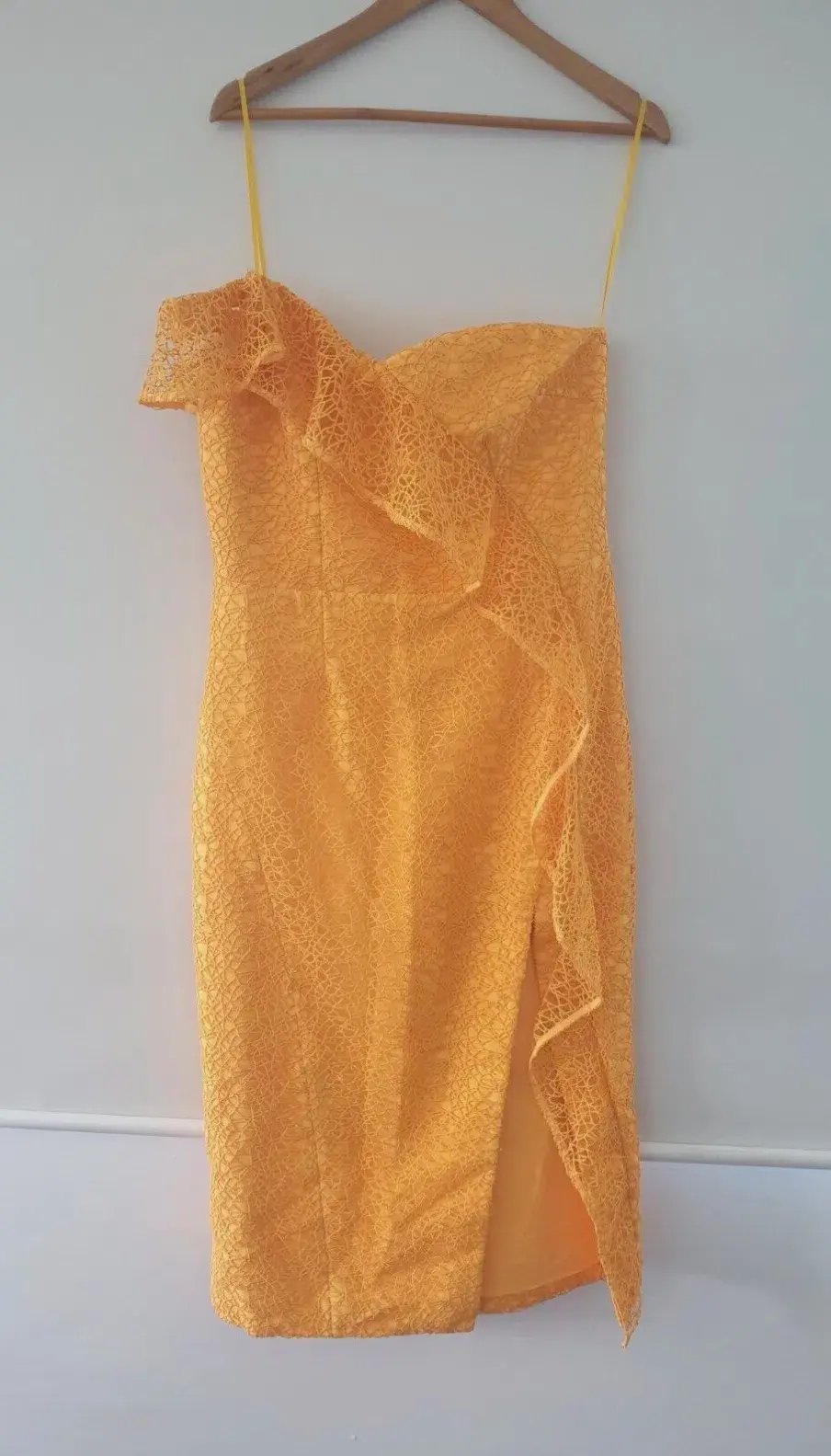 Rebecca Vallance Baha Dress Saffron Yellow In AU 14 US 10 EUR 42 photo 3