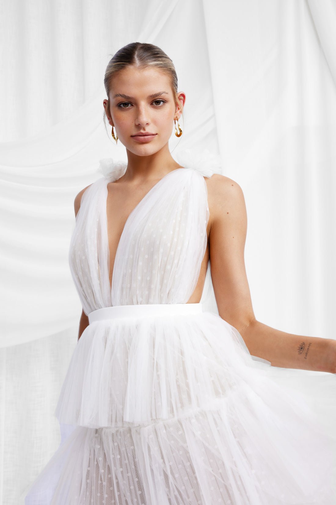 LEXI ZENDAYA DRESS - WHITE photo 6