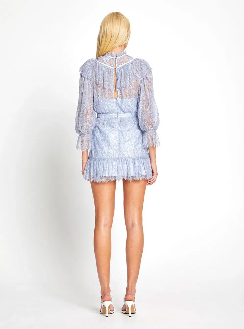 Alice McCall Pabble Love My Way Mini Dress Blue Size AU 8 photo 5