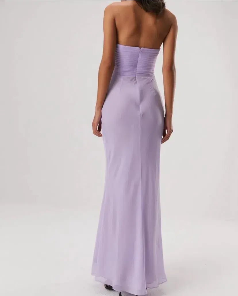 Misha Saga Maxi Dress In Violet Size 8 photo 4