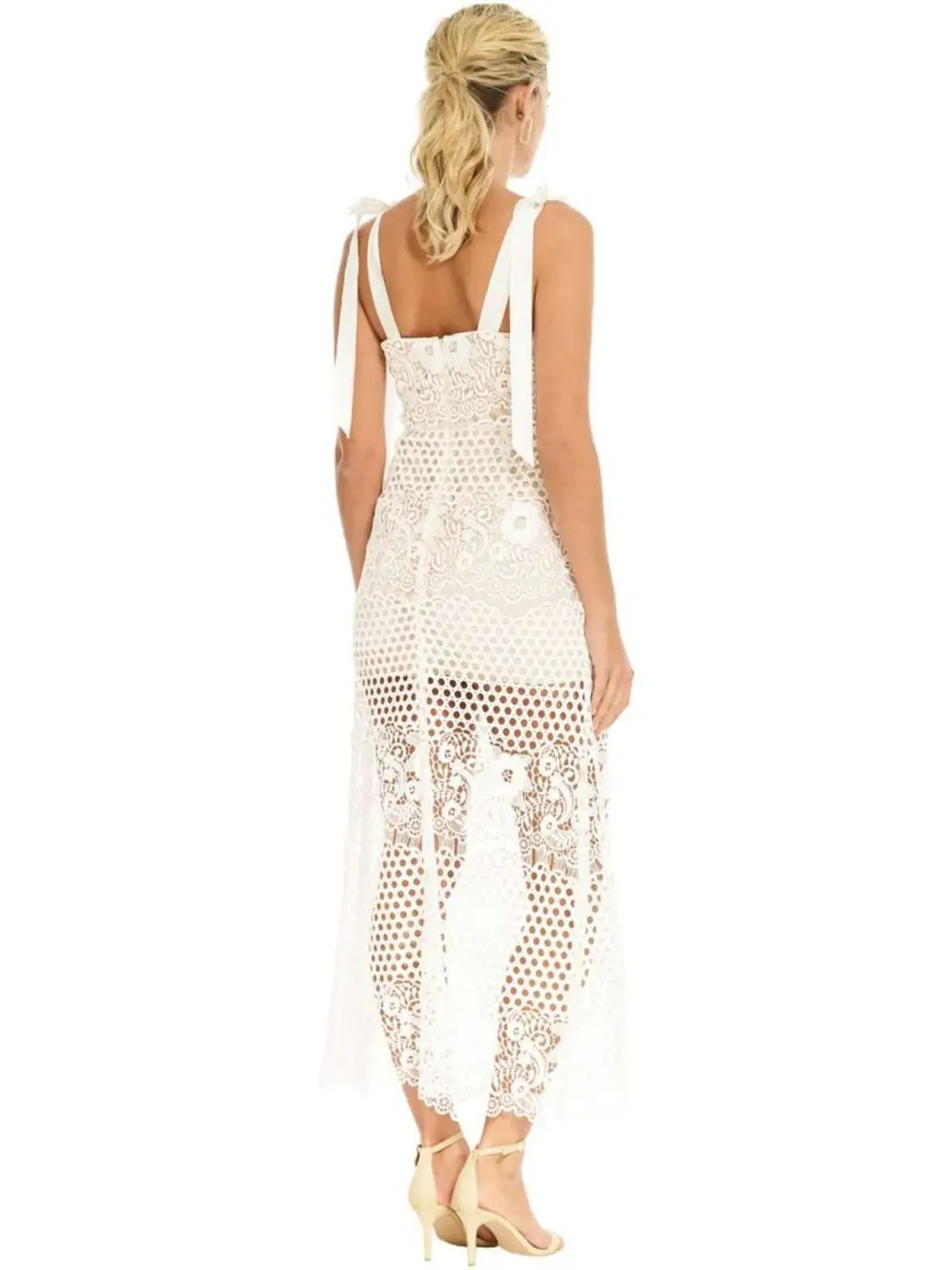 Alice McCall Secret Lover Dress In White Size AU 12 photo 3