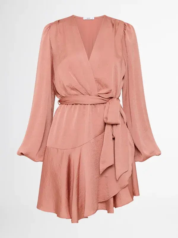 Sheike Baroness Dress Nude Pink Size 14 photo 3