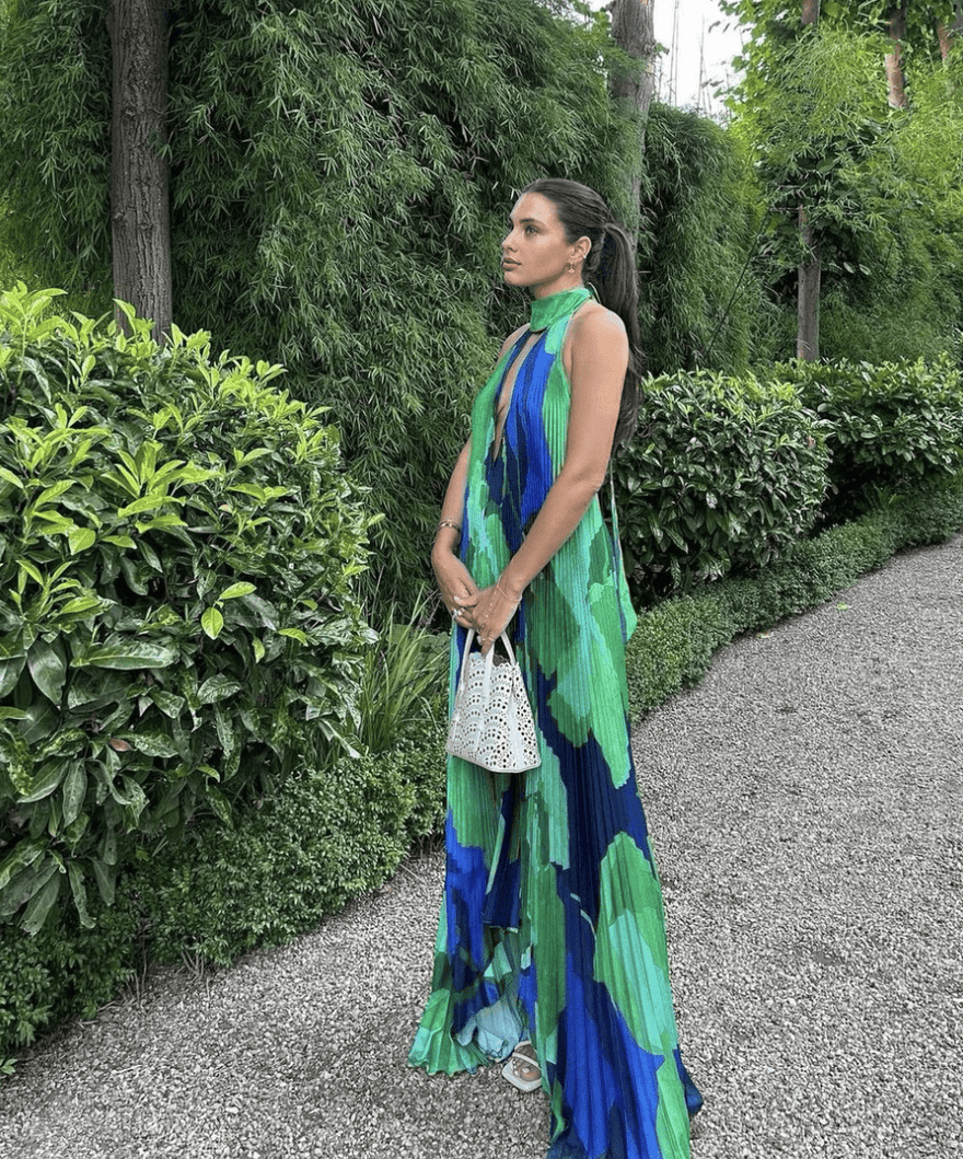 L'idée Opera Gown in Capri Green photo 3