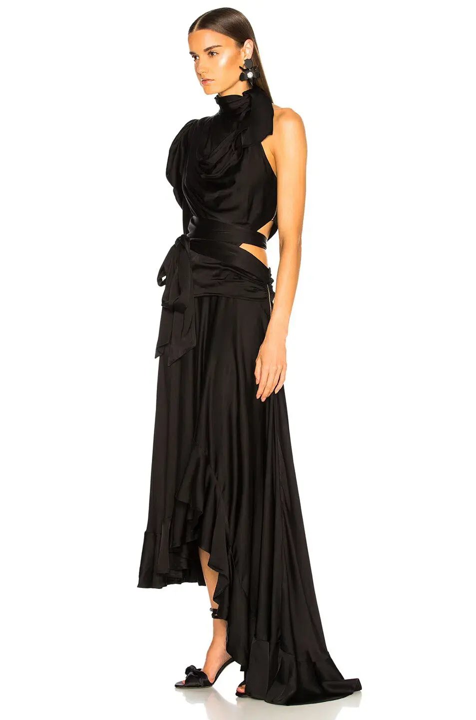 Zimmermann Unbridled Valiant Dress Black Size 6 photo 2