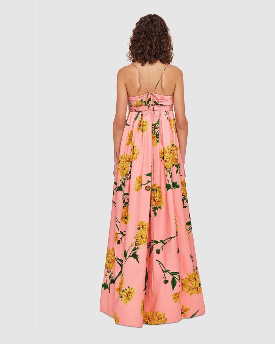 Leo Lin Marguerite Rose Print Maxi photo 3