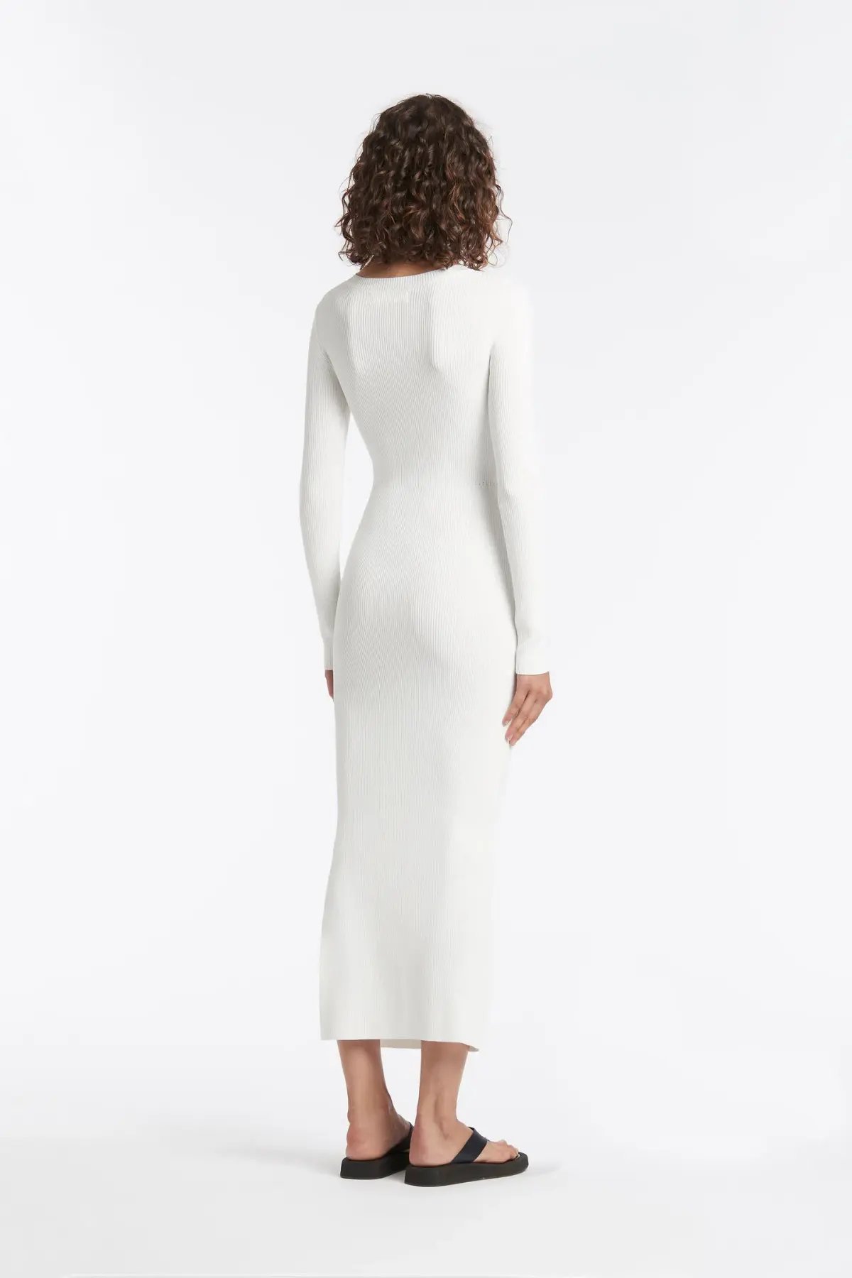 Sir the Label Celena Draped Dress White Size 2/ AU 10 photo 4