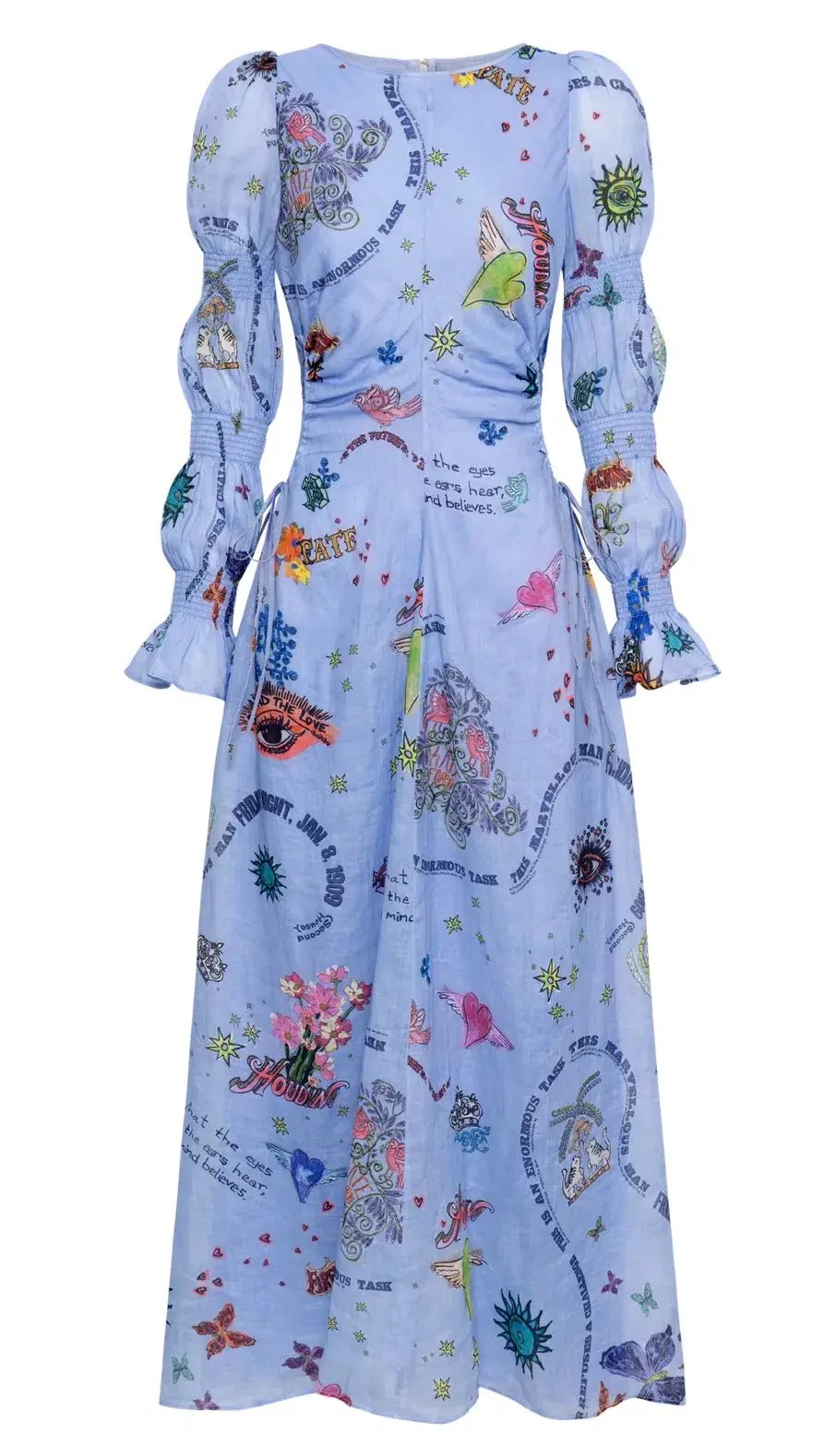 Kate Ford  Caracus Cut Out Gown Print photo 9