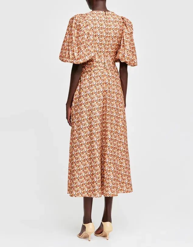 Acler Everett Dress Print Size 6 photo 3