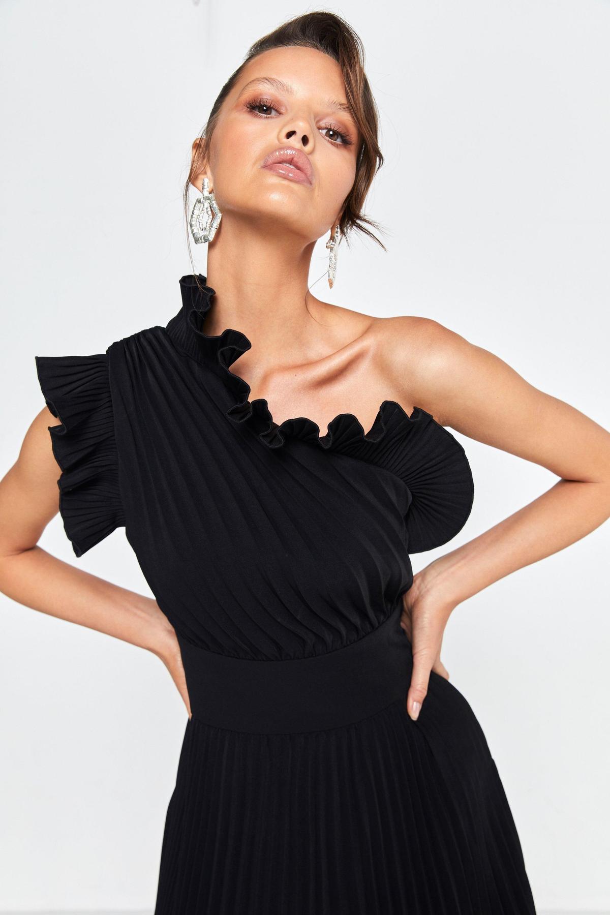 Mossman / Lady Like Dress / Black / Size 8 photo 5