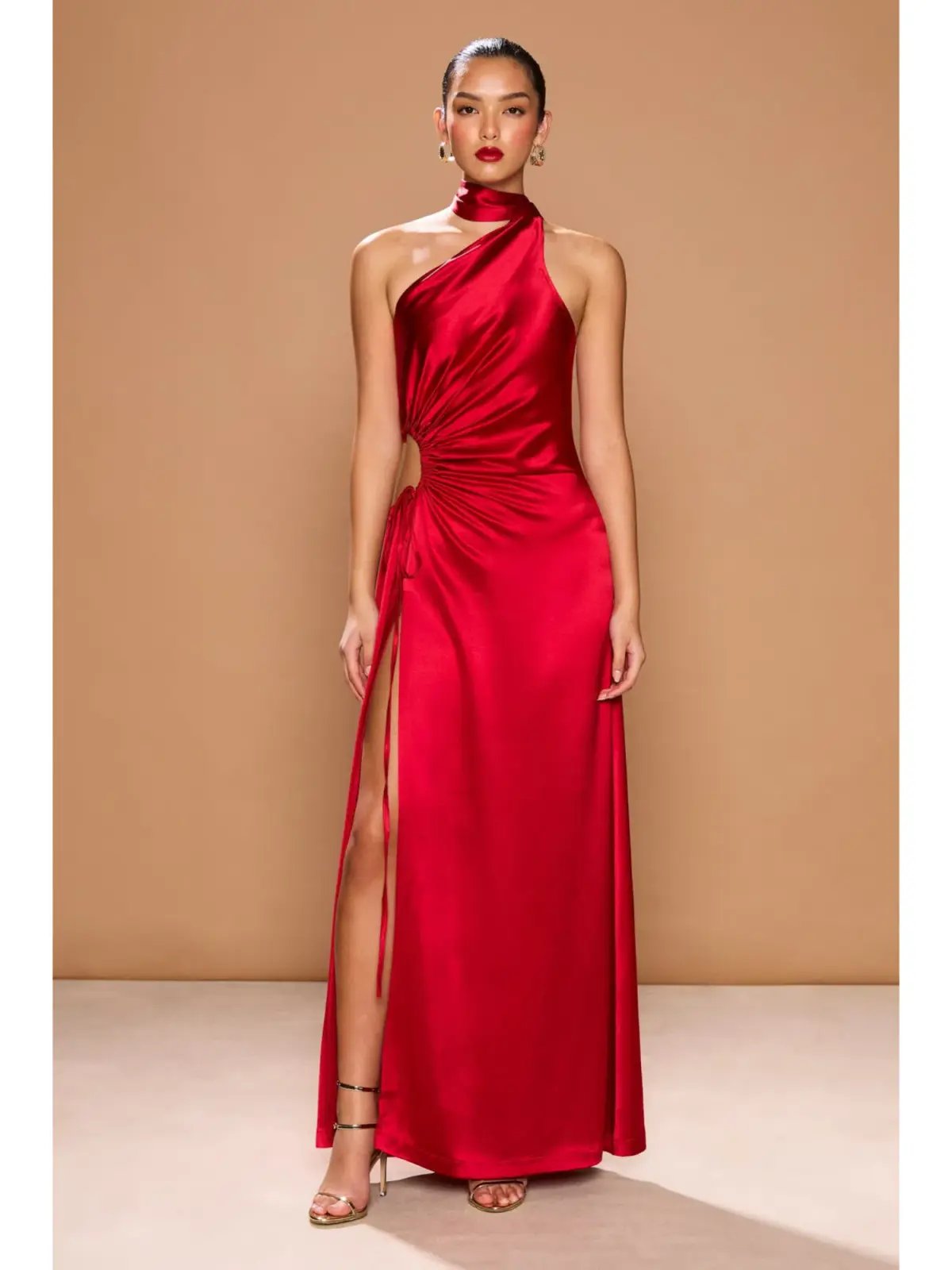 Sonya Moda Alia Maxi Dress Red Size AU 8 photo 2