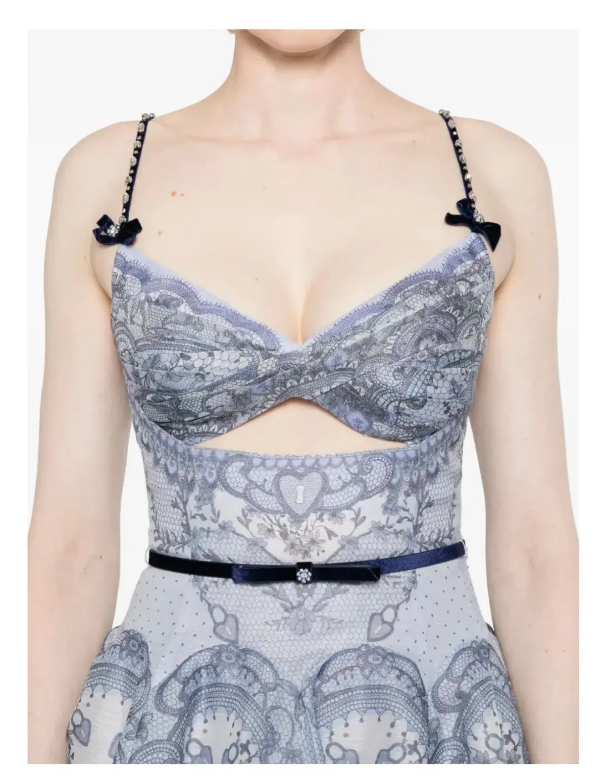 Zimmermann Crush Twist Front Mini Dress Print Size 4 / Aus 16 photo 6