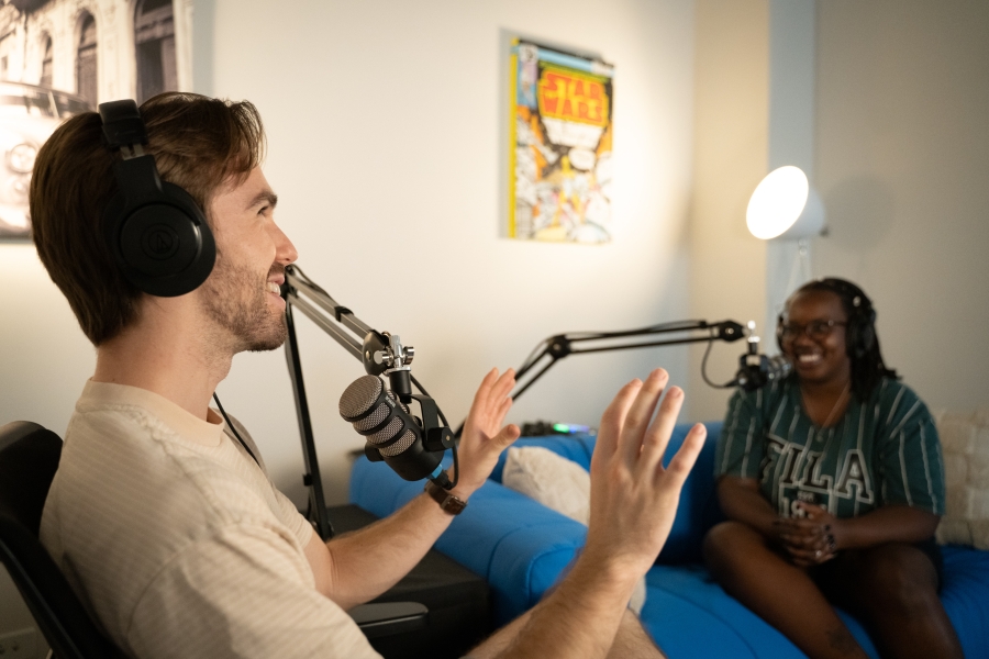 Podcasting Studio at Scroll Stop photo 5