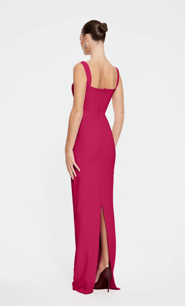 Effie Kats Marbella Gown Raspberry photo 2