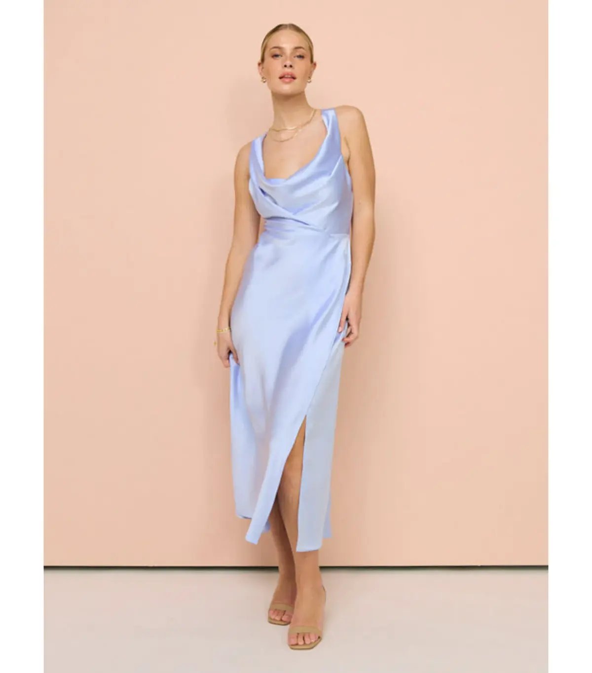 One Fell Swoop Carrie Dress in Periwinkle Size AU 12 photo 2