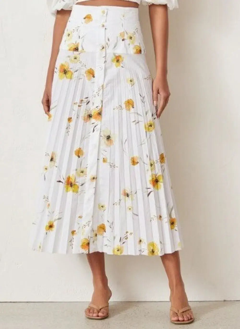 Bec & Bridge Collette Pleated Skirt Size 6 photo 2
