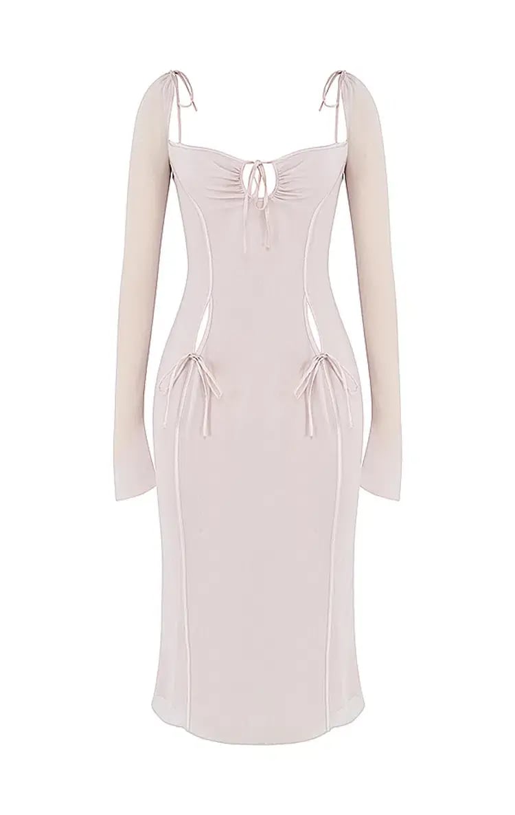 House of CB Ophelia Cutout Midi Dress Crystal Size L / Au 12 photo 5