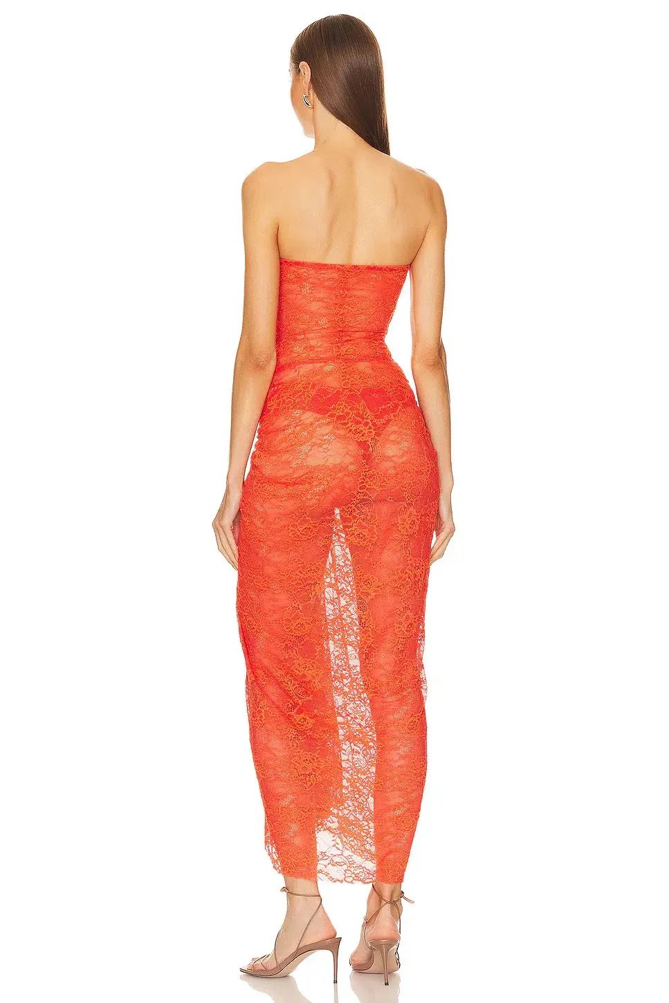 Natalie Rolt Naomi Dress Tangerine Size 1 / AU 8 photo 3