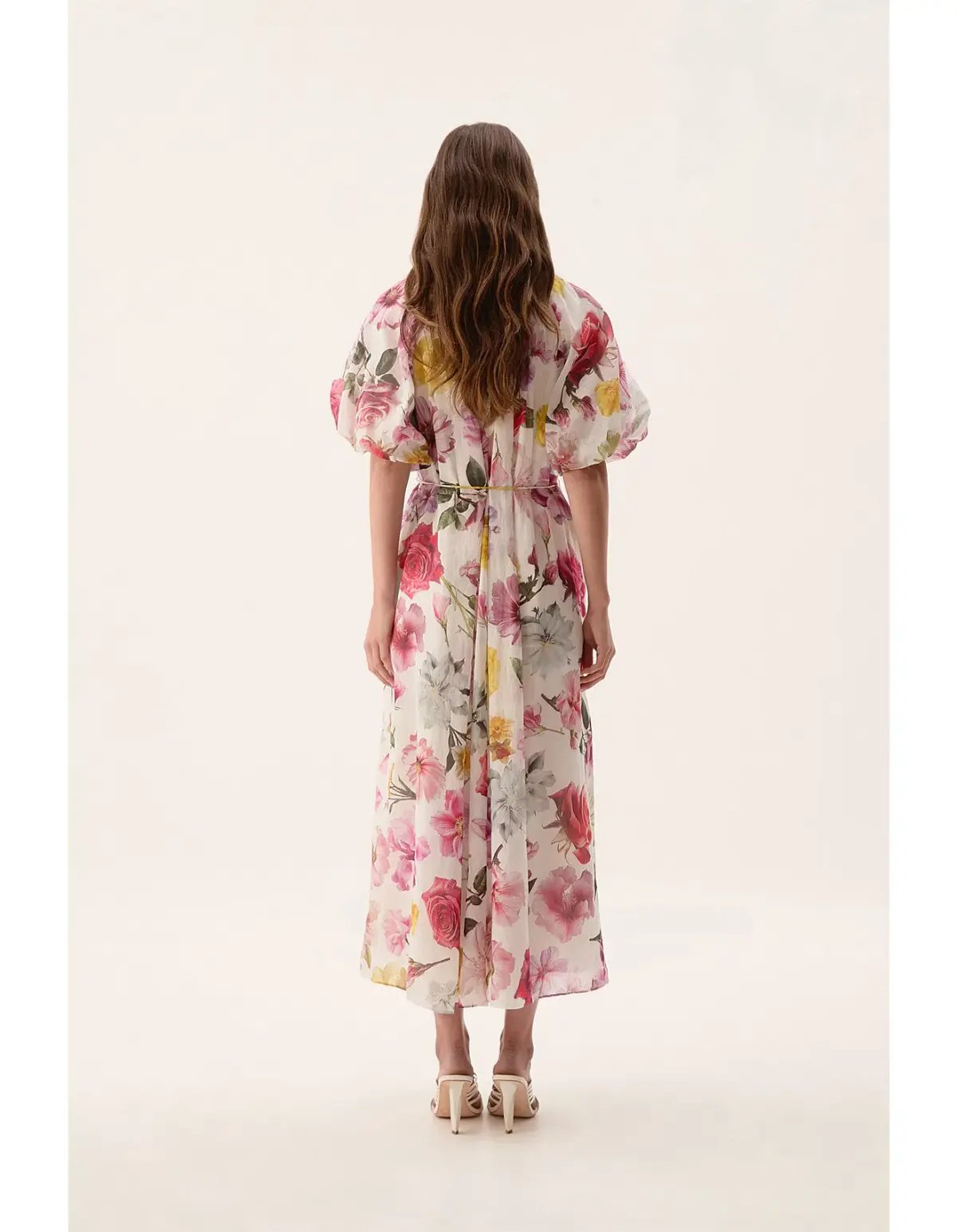 Aje Fleur Midi Dress Collage Floral Size AU 10 photo 4