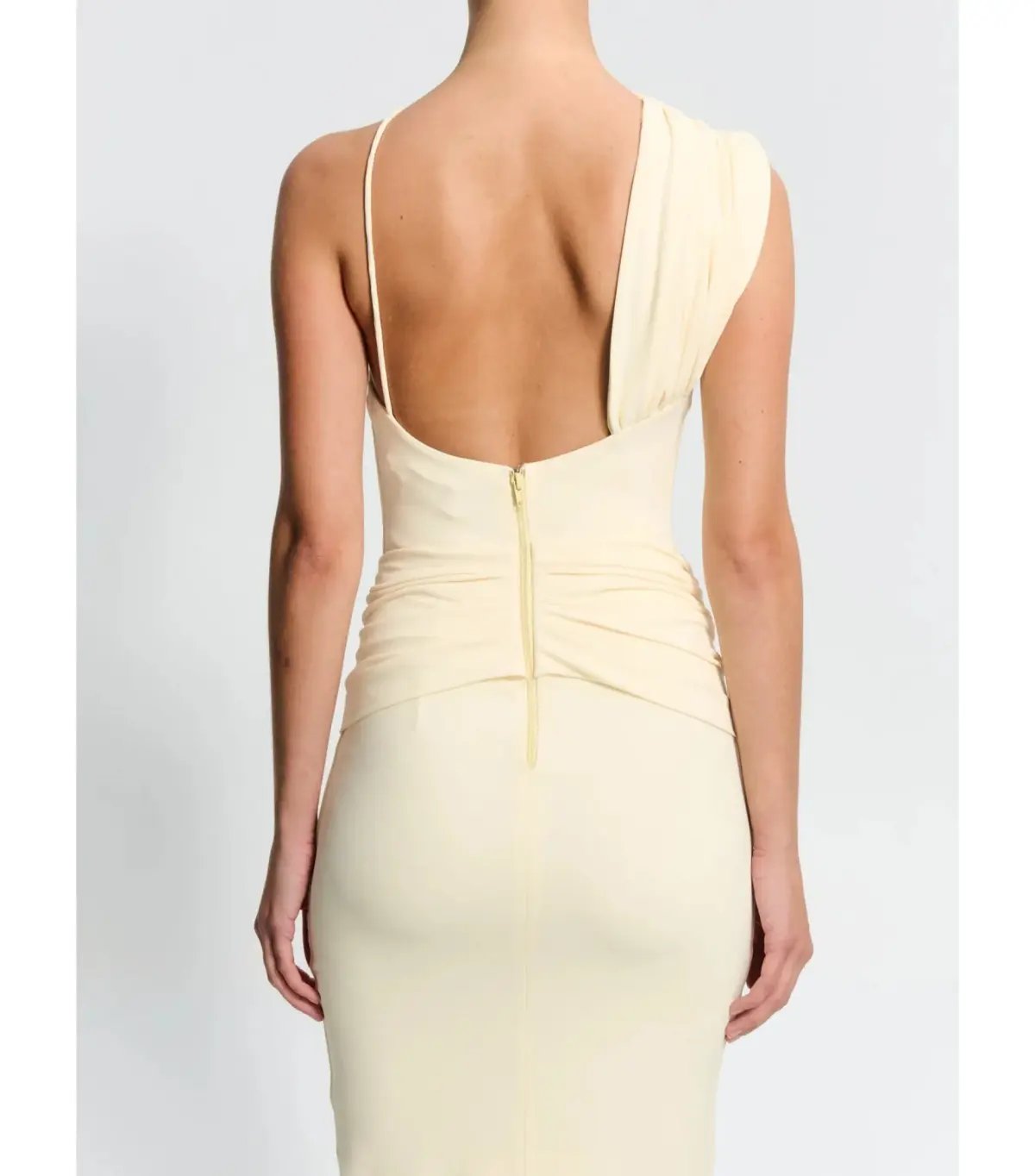 Effie Kats Greer Gown in Lemon Size 10 photo 5