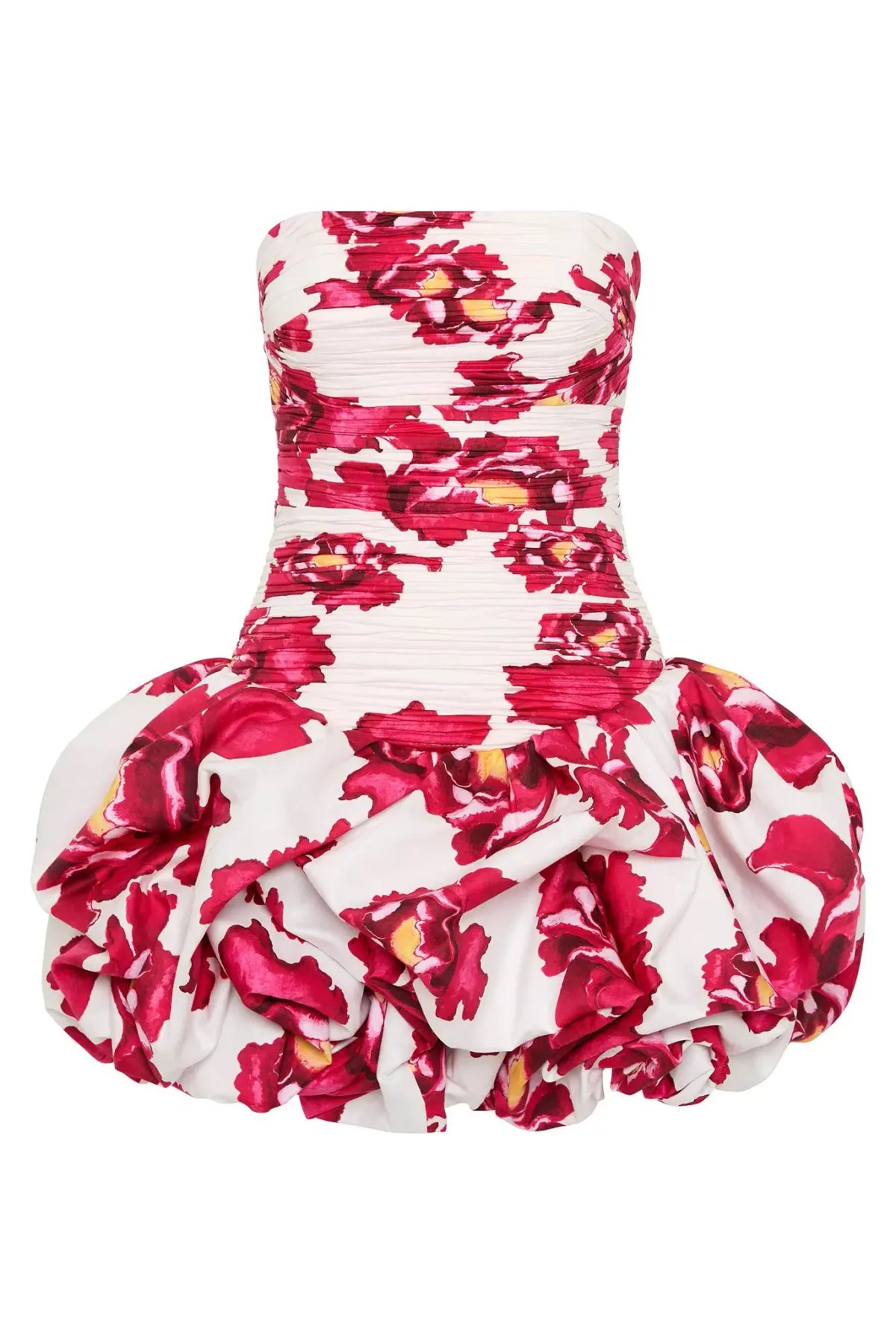 Aje Violette Bubble Hem Mini Dress Boldly Blooming Size 8 photo 4