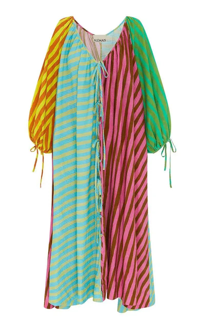 Alemais Bobbie Pool Dress Multi-colored Size AU 14 photo 6