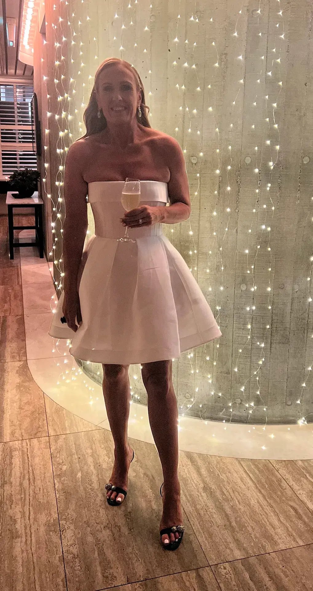 Alex Perry Satin Mini Dress Size 12 photo 3